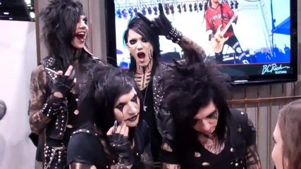 Black Veil Brides @ 2011 Namm Show