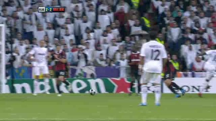 Cl: Real Madrid vs Ac Milan Highlights - 2009