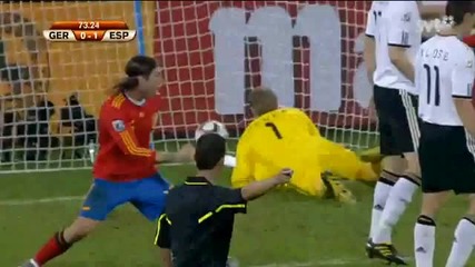 World Cup 2010 - Германия 0:1 Испания 07.07.2010 