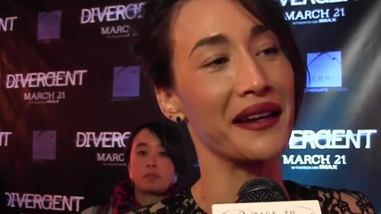 Maggie Q and Mekhi Phifer talk what makes them Divergent