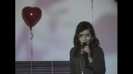 Мария Бакърджиева - The Secret is Love( Nadine Beiler) - 14.02.2012 г.