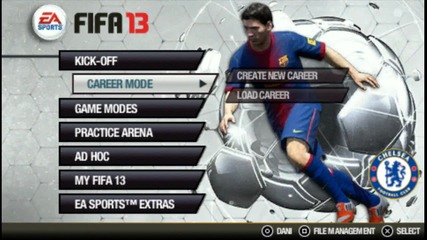 Fifa 13 Psp Manager Mode - Изберете отбор !