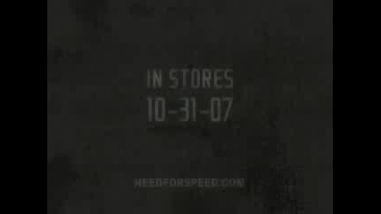 Need For Speed - Prostreet Trailer