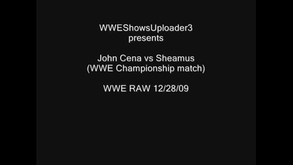 John Cena vs Sheamus ( Wwe Championship match) - (hq)