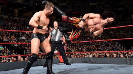Seth Rollins & Finn Bálor vs. The Miz & The Miztourage - 2-on-3 Handicap Match: Raw, March 5, 2018