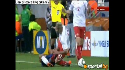 Чили - Швейцария 1:0 (групова фаза Световно 2010 Юар)