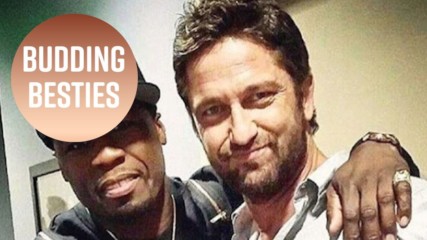 Джералд Бътлър и 50 Cent са новите холивудски приятелчета