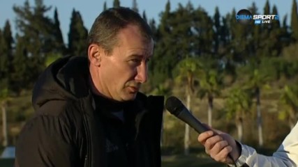 Стамен Белчев: Нека футболистите ме затрудняват и да съм пред дилема да избирам