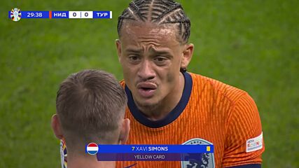 Нидерландия - Турция 0:1 /първо полувреме/