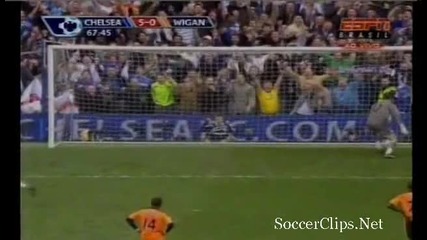 chelsea - 6 - 0 - wigan - drogba 