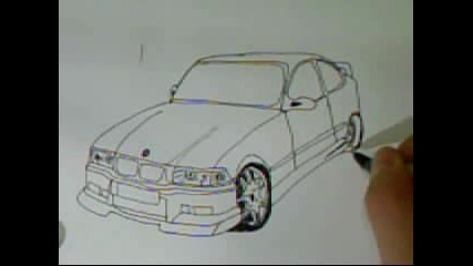 Speed Painting Bmw M3 Turbo