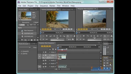 Промяна скоростта на клиповете в Premiere pro 