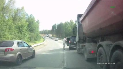 Едно нормално шофиране в Русия - Смях