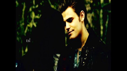 Страхотна песен! The Vampire Diaries - Wish you were here - Stefan and Elena