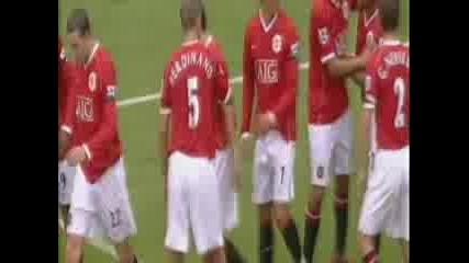 Manchester United 2 - 0 Fulham Pearce Own Go