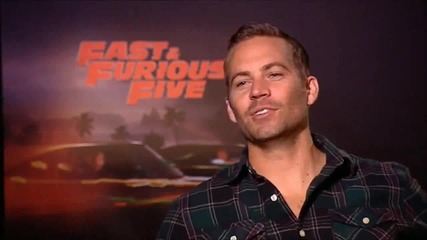 Paul Walker Discusses Fast Five, Chile, and Being a Star Wars Fanboy