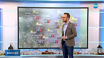 Прогноза за времето (19.12.2018 - обедна емисия)