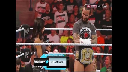 Aj & Cm Punk...//smile