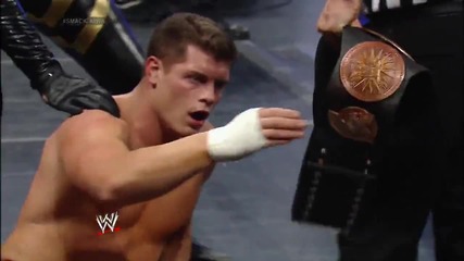 Cody Rhodes & Goldust vs. Harper & Rowan - Wwe Tag Team Title Match- Smackdown, Jan. 3, 2014