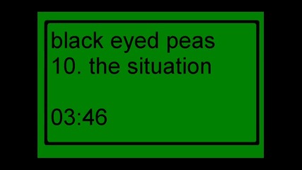 10 black eyed peas - the situation 