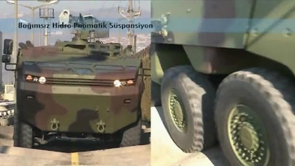 Otokar Arma 8x8 - Произведено в Турция - за Турската армия