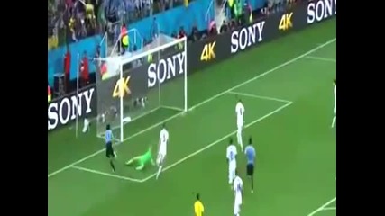 Уругвай - Англия 2:1 / Световно първенство 2014