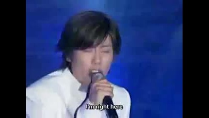 Park Hyo Shin - From Far Away (live) [eng subs]