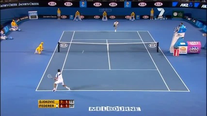 Federer vs Djokovic - Australian Open 2011
