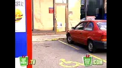 Скрита камера -just For Laugh - Hot Dog Parking