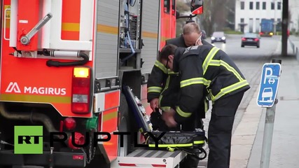 Germany: Fire breaks out at Hamburg refugee centre