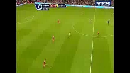 Liverpool - Arsenal 3 - 4 Arshavin 4 Goal 21.04.2009