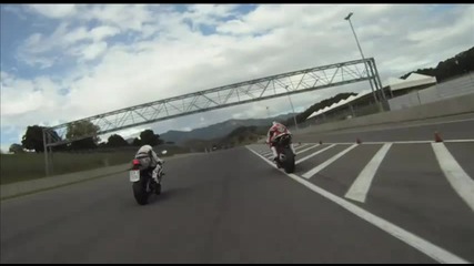 Troy - Bayliss - e - Luca - Scassa - al - Mugello 