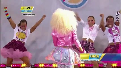 N E W! Nicki Minaj - Moment 4 Life on Gma [ H D ]
