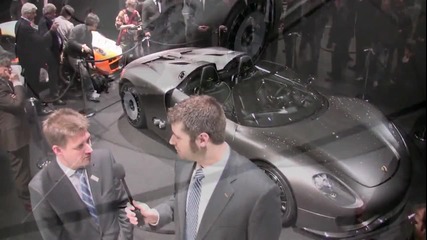 Porsche 918 Spyder Plug - In Hybrid Concept @ 2010 Geneva - Car Show 