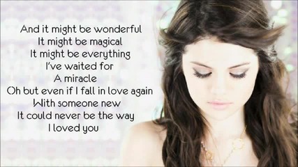 Selena Gomez - The Way I Loved You (hd)