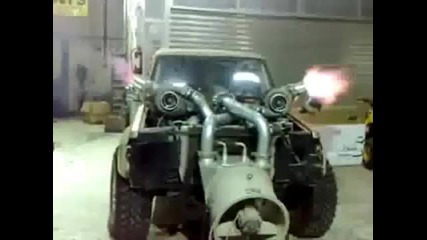 най - дивото турбо 2000 Hp 