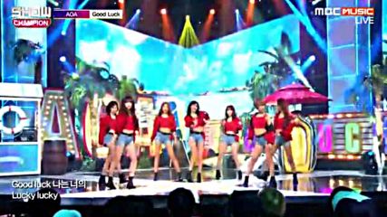 130.0525-10 Aoa - Good Luck, [mbc Music] Show Champion E188 (250516)