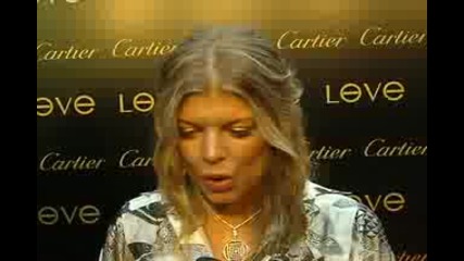 Fergie Interview At Cartier Love Charity Event
