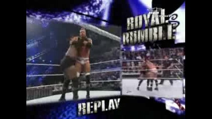 Wwe Royal Rumble 2007 - Test vs Bobby Lashley ( Ecw Championship ) 
