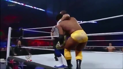 Darren Young - Back Suplex on the apron