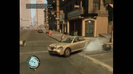 Gta Iv бои по каската + късане на гуми 