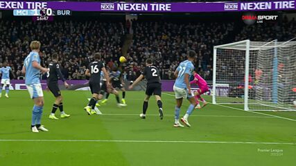 Manchester City vs. Burnley FC - 1st Half Highlights