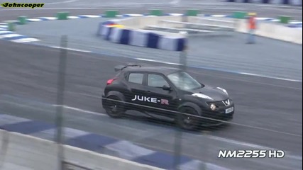 Nissan Juke R - Powerslides and Accelerations