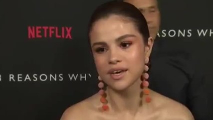Selena Gomez talks about her Netflix passion project 13 Reasons Why at the show's La premiere