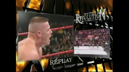 New Years Revolution 2007 John Cena Vs Umaga Wwe Championship