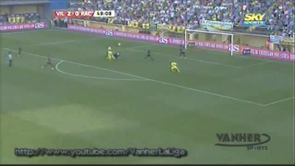 Villarreal vs Racing de Santander 2 - 0 