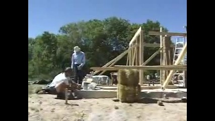 Как строи къща със сламени бали (част 2)