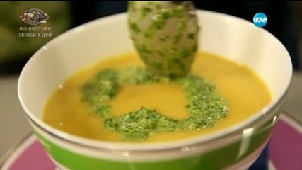 Супа от тиквички с писту - Бон апети (12.08.2015)