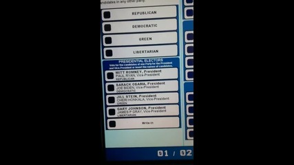 2012 Voting Machines Altering Votes