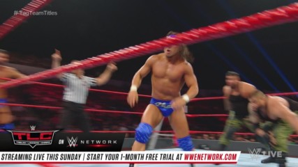 Bobby Roode & Chad Gable vs. AOP & Drake Maverick - Raw Tag Team Championship 2-on-3 Handicap Match: Raw, Dec. 10, 2018